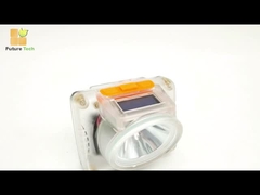 プロの再充電可能なマイナーランプ 18000 LUX IP67 耐久性のあるハード帽子LEDライト