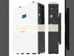 10kwh 51.2V Wall-Mounted Battery 200Ah Solar Storage Lithium Battery Nominal Capacity 20A Standrad Charge Current