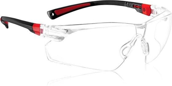 購入 10 インチの透明なゴム製軽量防曇 UV 保護傷のつきにくい安全メガネ オンライン製造