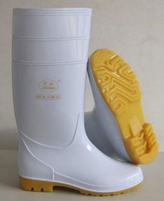 購入 380mmポリ塩化ビニールの鋼鉄つま先の産業安全Gumbootsはスリップを非防水する オンライン製造