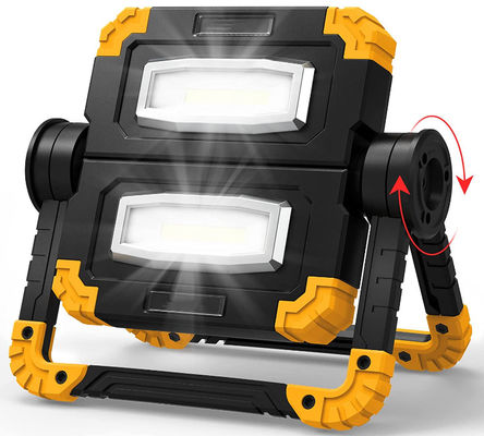 購入 再充電可能な携帯用LEDは軽い2穂軸2000Lumensを折り畳み式360度の回転働かせる オンライン製造
