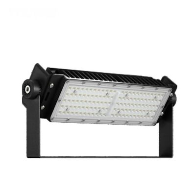 良い価格 IP66定格、オプションの3000-6500K CCT YWFL100W LED投光器、空港および大型ビル向け、ブラックとシルバー オンライン